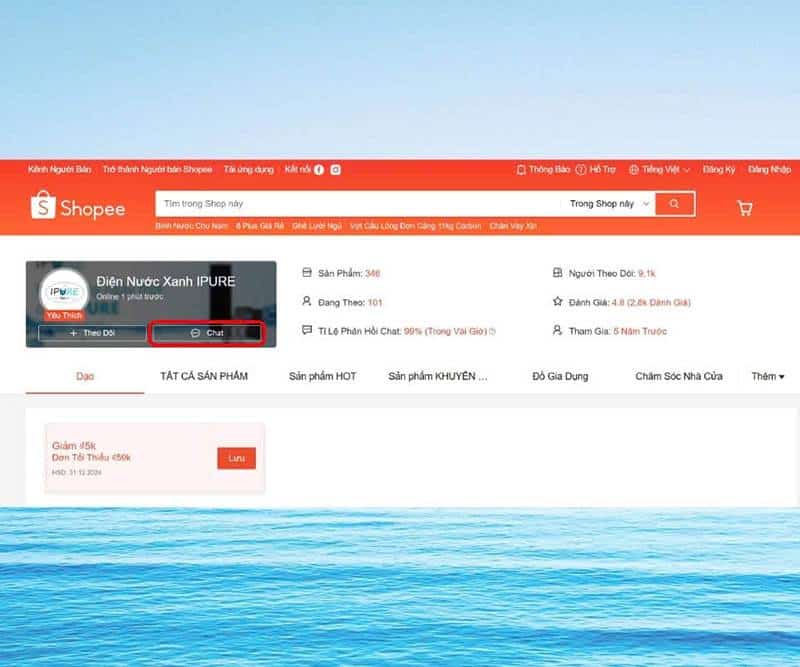 Shopee Ipure Water