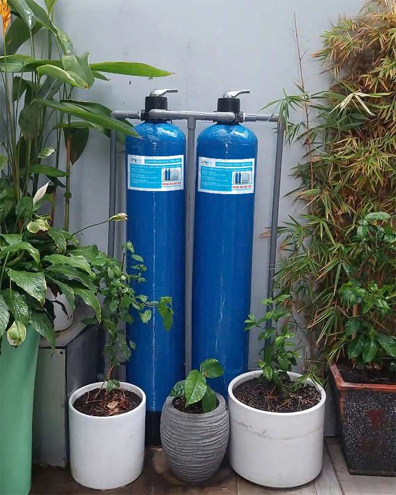 IP01 - Giải pháp loại bỏ kim loại nặng (sắt, mangan, asen,...) Clo dư và các khí độc hại khác 