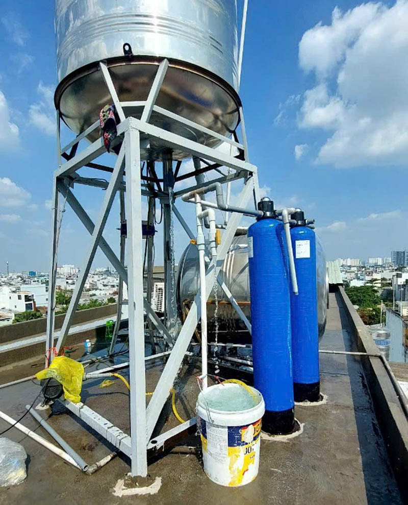 Hình ảnh thực tế lắp đặt máy lọc đầu nguồn